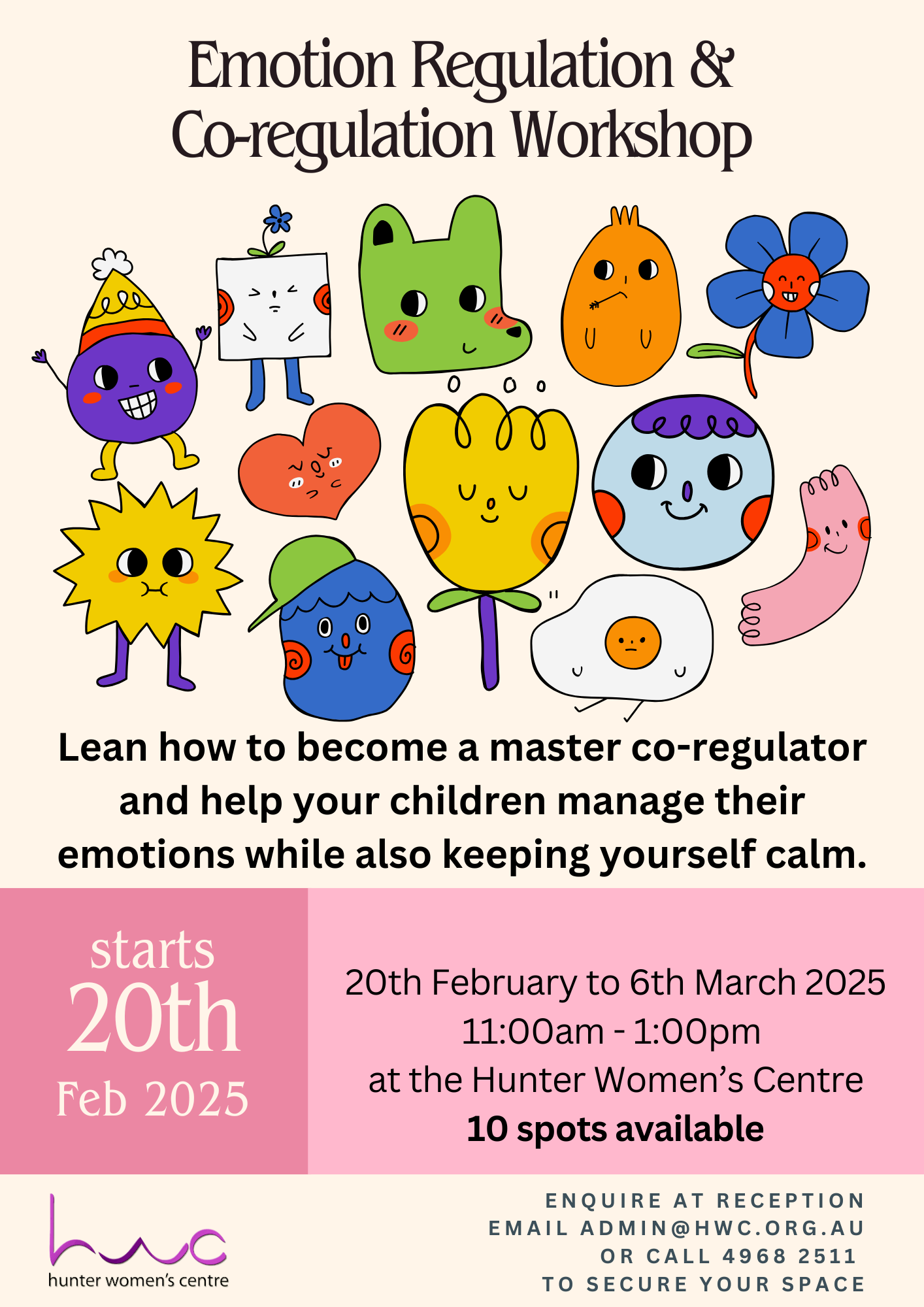 Emotional Regulation & Co-Regulation Workshop
